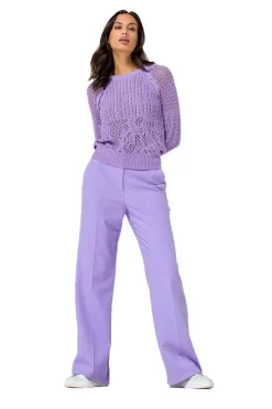 1232-46 / Los Gebreide Pull Met Afneembare Mouwen><noscript><img width=
