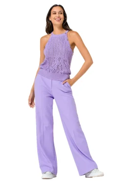 1232-46 / Los Gebreide Pull Met Afneembare Mouwen><noscript><img width=