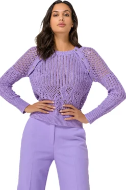 1232-46 / Los Gebreide Pull Met Afneembare Mouwen><noscript><img width=