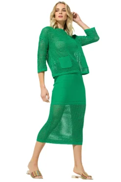 3714-61 / Midi Rok In Breigoed>Caroline Biss Hot