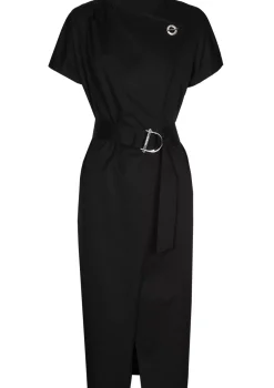 1169-10 / Rechtvallende Jurk In Stretch>Caroline Biss Discount