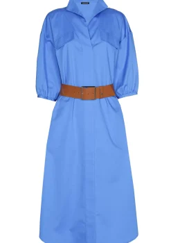 1177-27 / Rechtvallende Jurk In Stretch>Caroline Biss Online