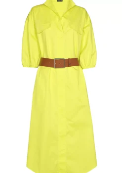1177-80 / Rechtvallende Jurk In Stretch>Caroline Biss Online