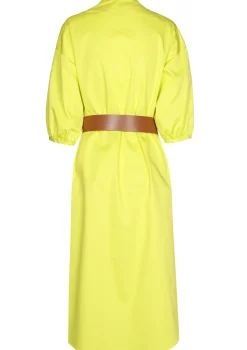 1177-80 / Rechtvallende Jurk In Stretch>Caroline Biss Online