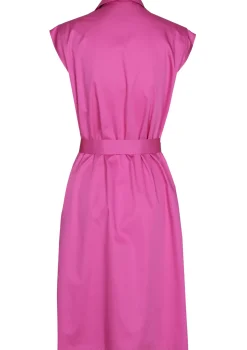 1176-73 / Rechtvallende Jurk Met Stretch>Caroline Biss New
