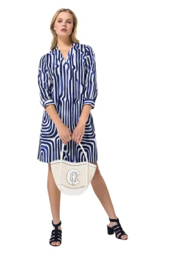 1134-29 / Rechtvallende Jurk Met Stretch><noscript><img width=