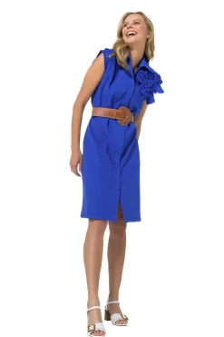 1113-27 / Rechtvallende Jurk Met Stretch><noscript><img width=