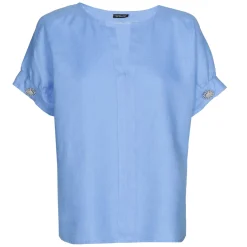 3668-24 / Rechtvallende Linnen Top>Caroline Biss Discount