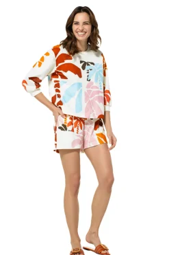 3501-89 / Short In Sweaterkwaliteit, Normal Waist><noscript><img width=