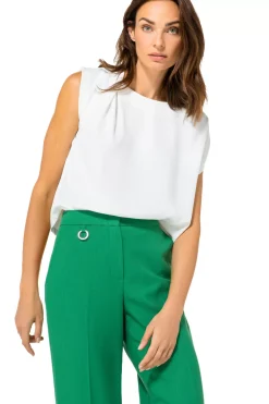 1621-91 / Soepelvallende Asymmetrische Korte Top><noscript><img width=