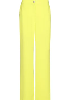 1521-80 / Soepelvallende Citylook Broek, Recht Been, Normal Waist>Caroline Biss New