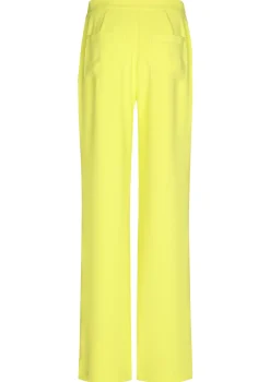 1521-80 / Soepelvallende Citylook Broek, Recht Been, Normal Waist>Caroline Biss New