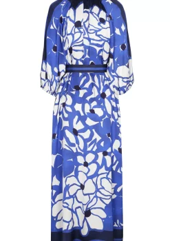 1198-29 / Soepelvallende Midi Jurk>Caroline Biss Sale