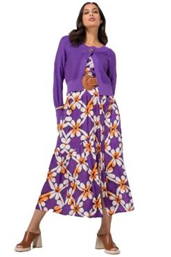 1100-45 / Soepelvallende Midi Jurk><noscript><img width=