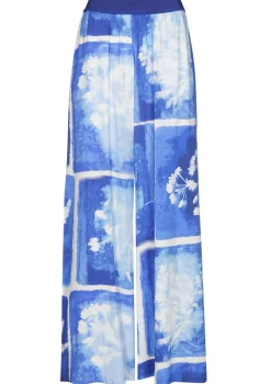 3564-29 / Soepelvallende Palazzo Broek, Normal Waist>Caroline Biss Best