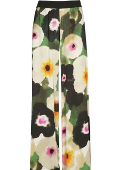 1537-69 / Soepelvallende Palazzobroek, Normal Waist>Caroline Biss Discount