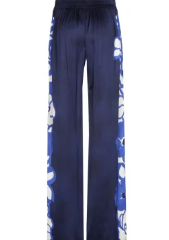 1552-29 / Soepelvallende Shiny Broek, Recht Been, Normal Waist><noscript><img width=