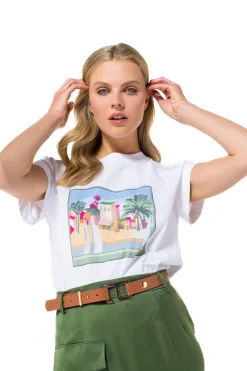 1980-69 / T-Shirt In Katoen><noscript><img width=