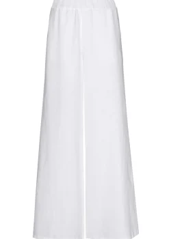 3571-90 / Wijde Broek In Linnen, Normal Waist>Caroline Biss Discount