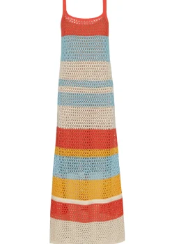 3110-89 / Zomerse Gehaakte Midi Jurk>Caroline Biss Hot