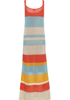 3110-89 / Zomerse Gehaakte Midi Jurk>Caroline Biss Hot